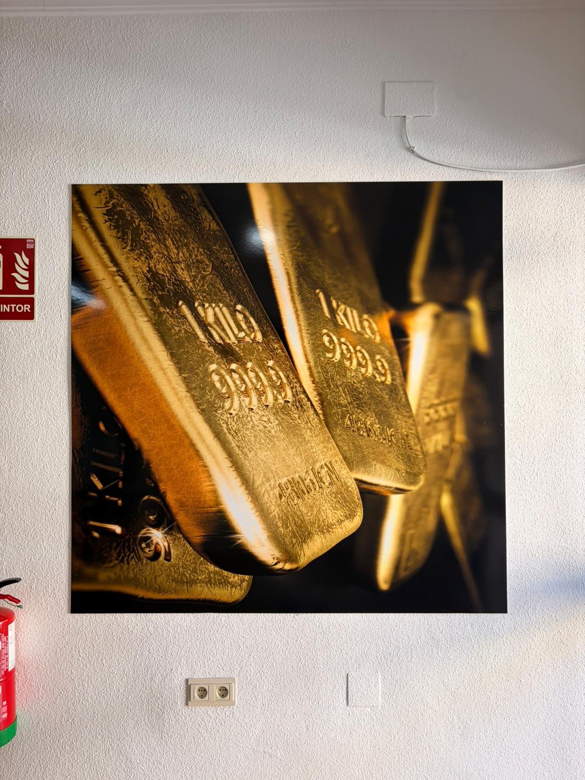 Lingotes de oro 999,9
